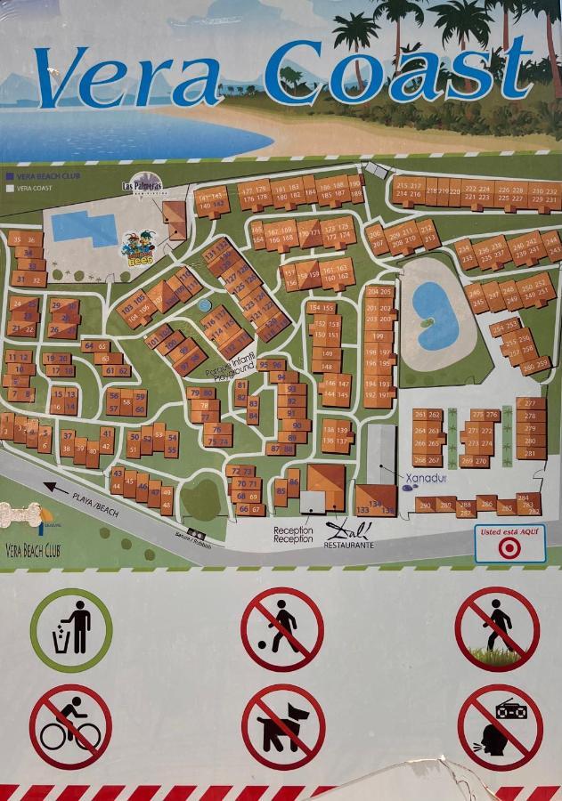 Apartamento Soleado Vera Costa, 200 M De La Playa Playas de Vera Buitenkant foto